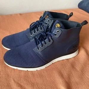 Timberland Men’s Killington L/F Chukka Boot Navy Blue Boot Size 12 Timberland Killington Classic 6” Nubuck Navy Chukka Boots  main image 2